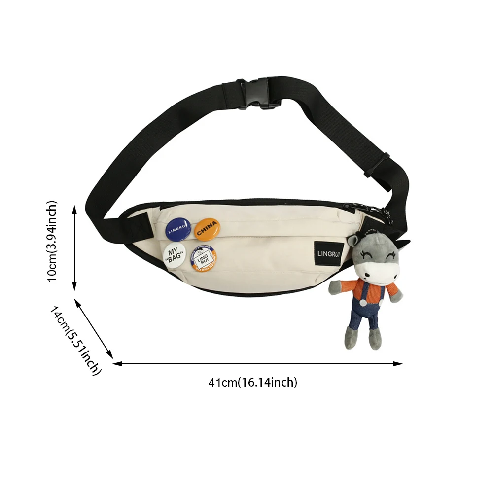 

New Waist Bag Fashion Belt Bags for Women Fashion Fanny Pack Female Waist Bag Hip Purse Shoulder Crossbody Chest Bag Pocket