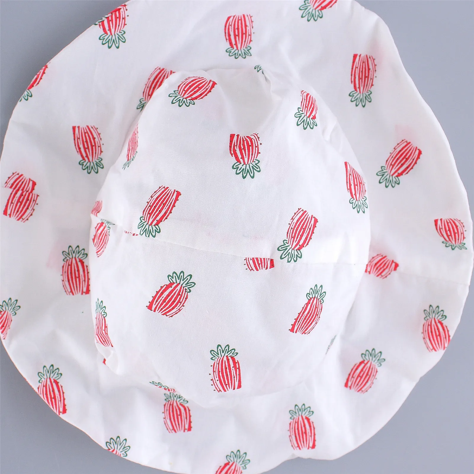 

Cute Pineapple Girls Baby Summer Dress With Free Hat Floral Sleeveless Kids With Bow-Knot Hawaii Party Princess Children Vestido