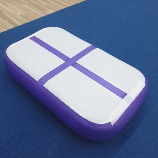 

Фиолетовый цвет красивый воздуха блока цилиндров/Air доска для обучения гимнастики 1 м * 0,6 м * 0,2 м Airtrack коврик мат для чирлидинга пол воздуха д...