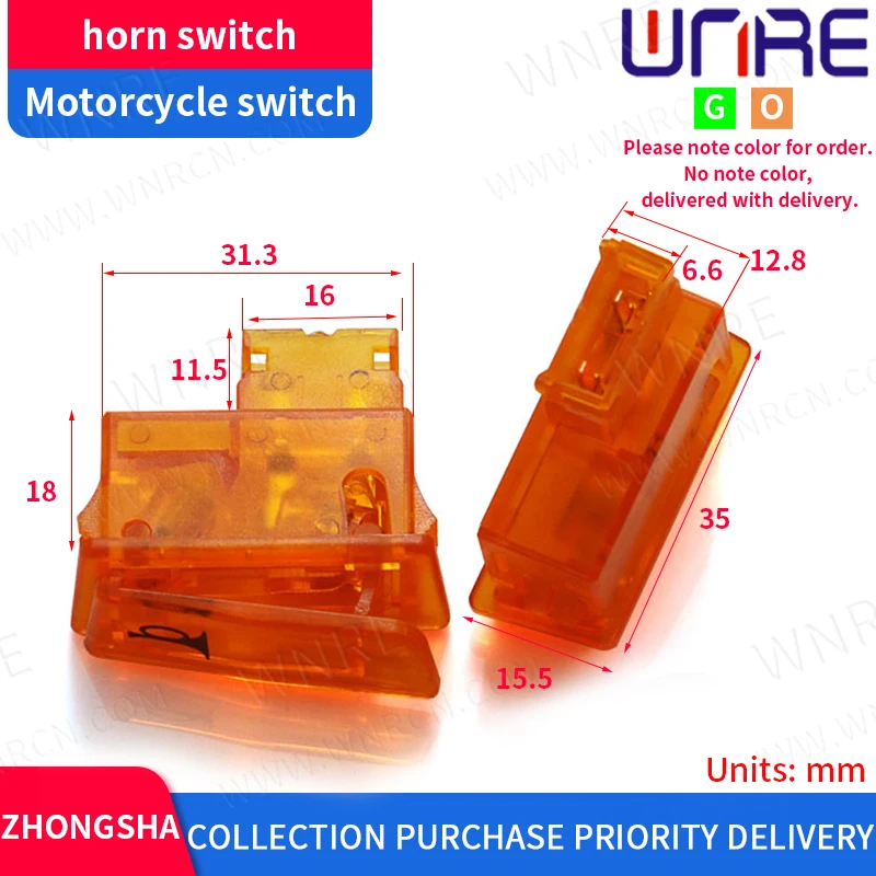 GY6 Switches 50cc 150cc Moped Scooter Head Light Horn Dimmer Turn Starter Single Switch Button For Taurus Zhongsha Motorcycle |