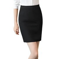 womens suit skirt slim pencil office woman business none fold casual stylish type hight waist solid color work ladies skirt