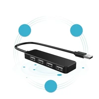 mini usb 2 0 hi speed hub adapter splitter for pc laptop notebook receiver computer peripherals accessories