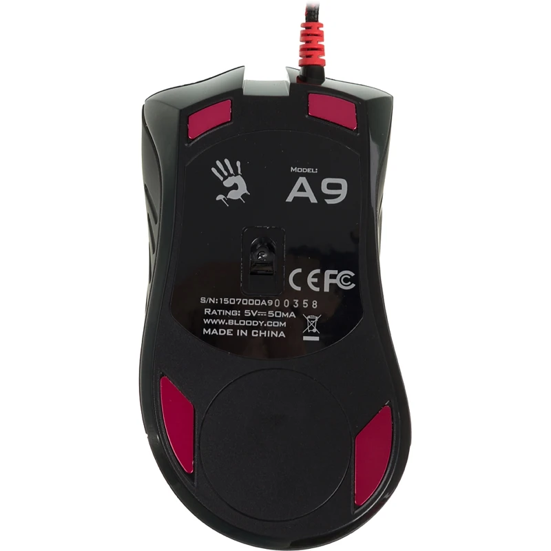 Мышь A4 Bloody A9 Blazing черный оптическая (4000dpi) USB2.0 игровая (8but) | Компьютеры и офис
