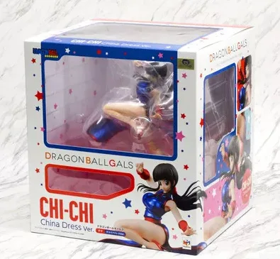 Nime Dragon Ball Son Goku Chichi Cheongsam Armor Боевая версия Ver экшн-фигурка Коллекционная модель