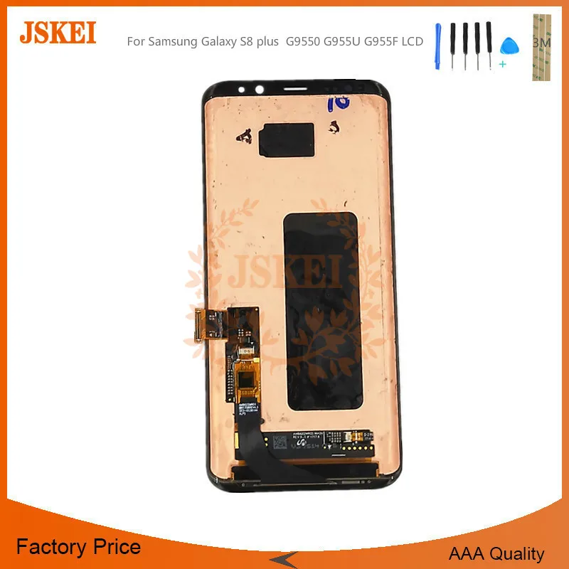 Для samsung Galaxy S8 plus ЖК дисплей G9550 G955U G955F OLED Amoled кодирующий преобразователь
