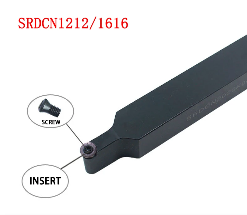 

OYYU SRDCN12 SRDCN1616H SRDCN1616H06 SRDCN1616H08 External Turning Tool Holder Durable SRDCN Machine Lathe Cutting Tool Shank