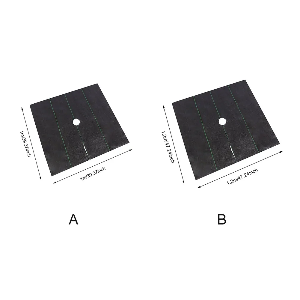 

10pcs Agriculture Thickened Plants Weed Barrier Fabric Heavy Duty Orchard Yard Anti Grass Farm Outdoor PE Garden Tool Landscape