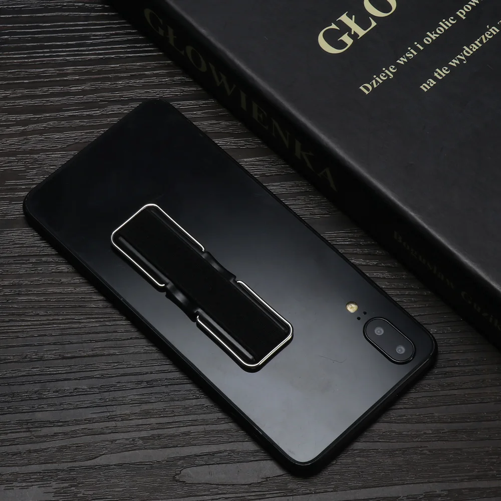 Держатель для телефона крепление на палец эластичный ремешок с подставкой