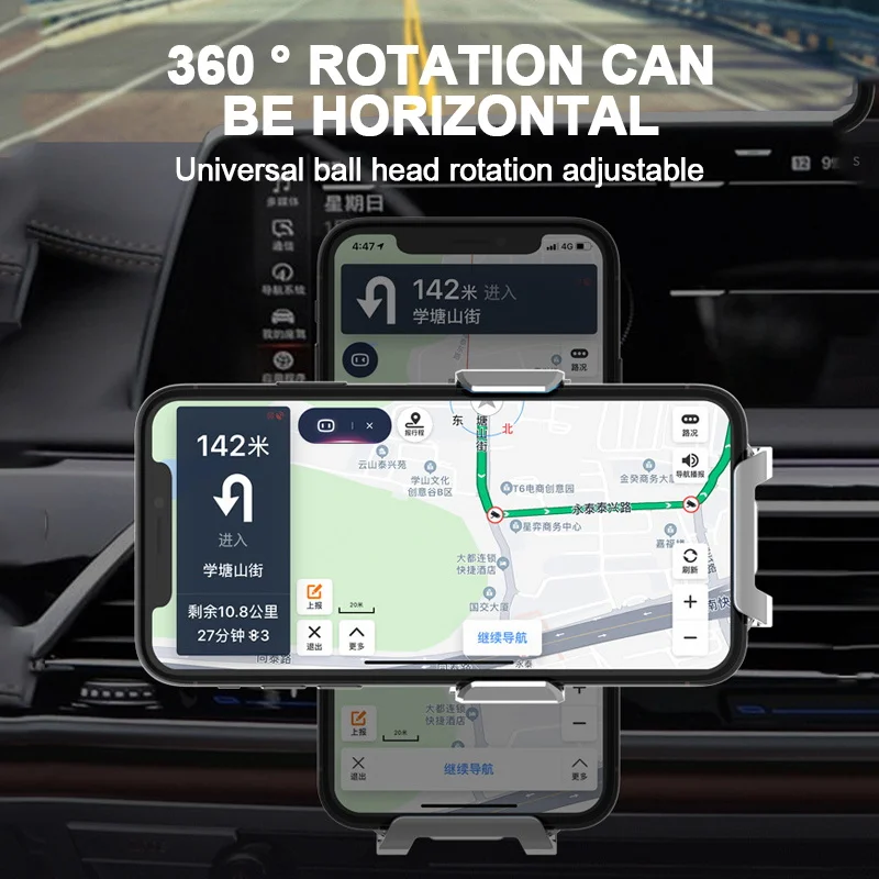 Автомобильное Быстрое беспроводное зарядное устройство Tongdaytech 15 Вт для Iphone 8 XS 11