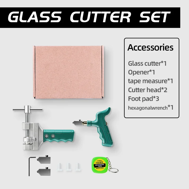 Ceramic Tile and Glass Cutter Tool with Knife Wheel and Thickness Adjustment image 5