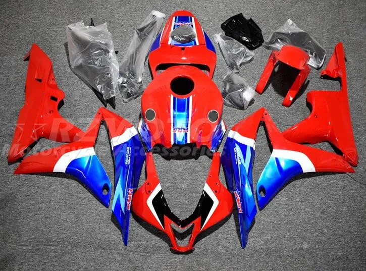 

Новый комплект обтекателей для мотоциклов ABS под давлением, подходит для HONDA CBR600RR F5 2007 2008 07 08, красного и синего цвета