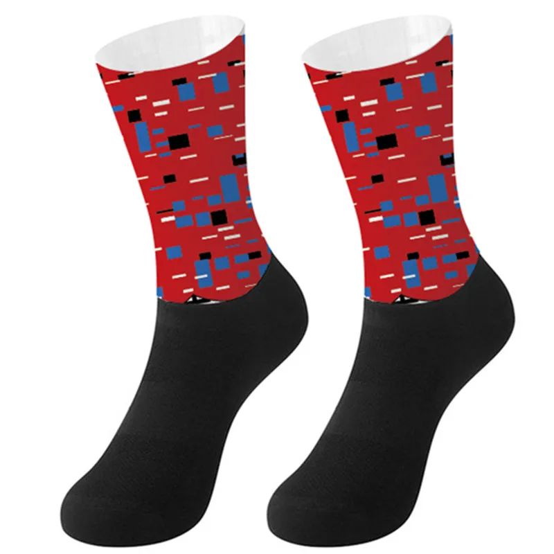Новый велосипед бега велоспорта и верховой езды дышащие мужские носки