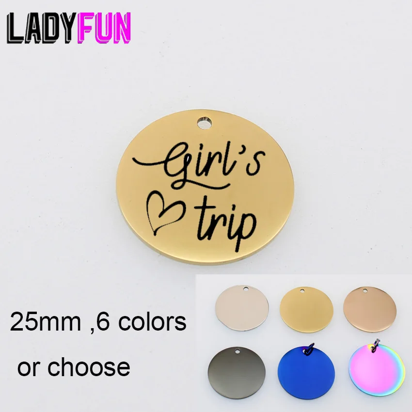 10 шт. подвеска-зеркало из нержавеющей стали для девочек | Украшения и аксессуары