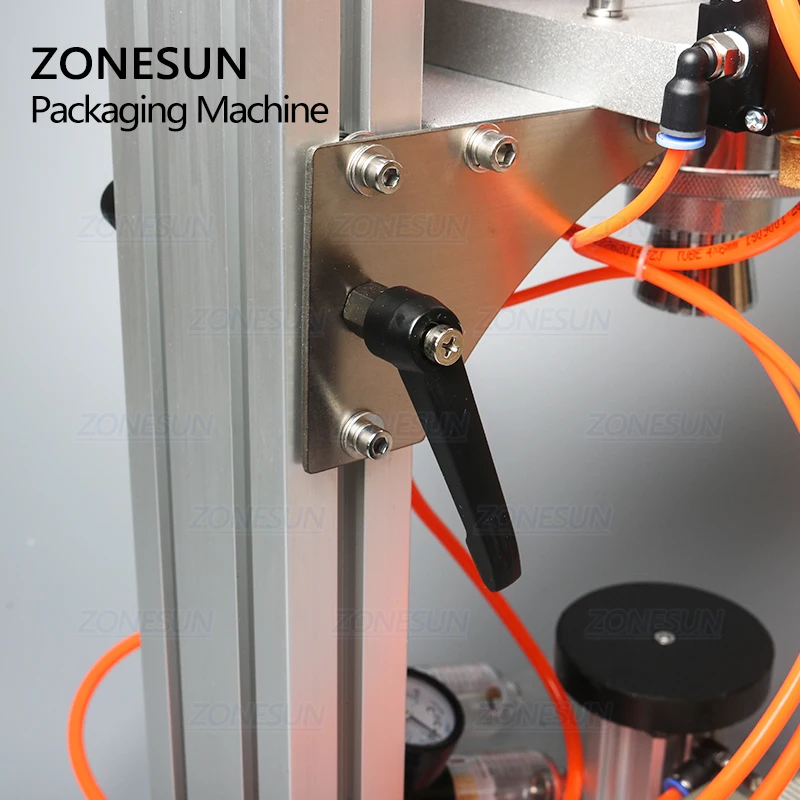 ZONESUN гофрировочная машина для духов крышка металлической крышки пресс