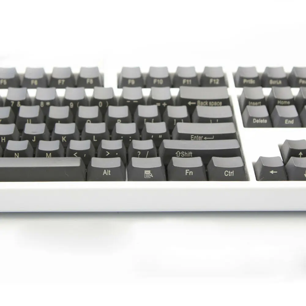 61 87 104 108 набор черных клавиш с боковой печатью pbt для filco ikbc ducky gh60 cherry mx