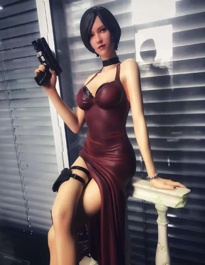 Статуя MISS Ada Wong 1/4 GK коллекция фигурок из смолы в коробке|Игровые фигурки и