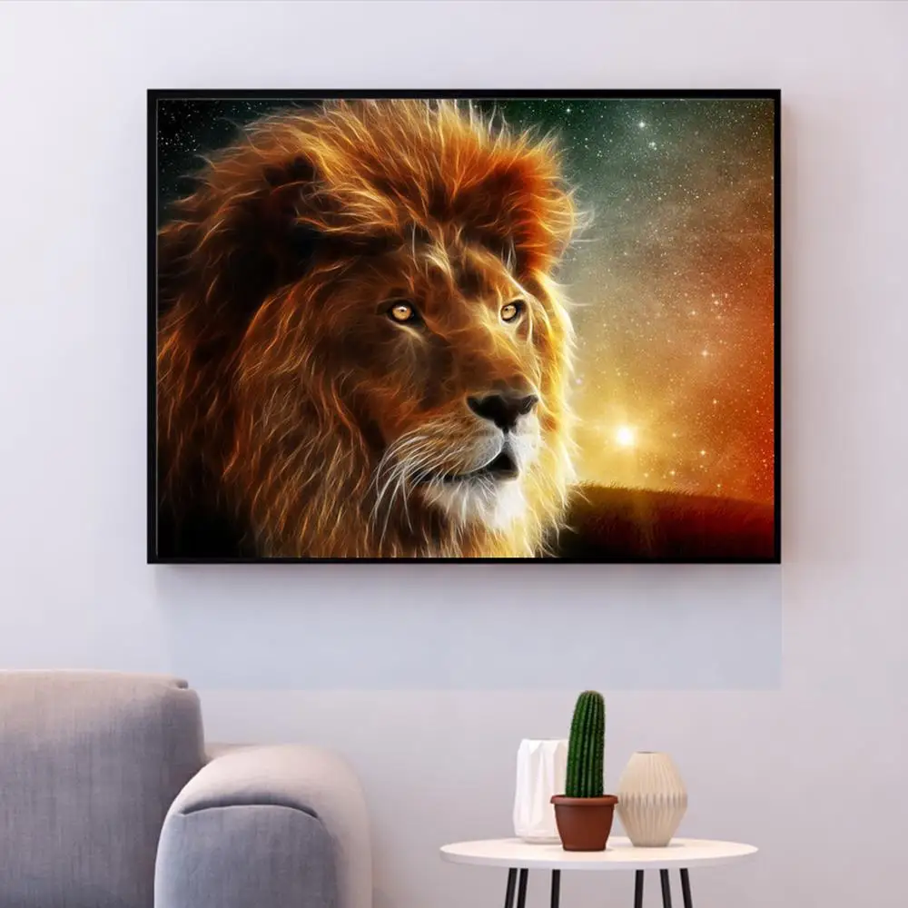 Алмазная роспись Алмазная вышивка 5d diy полная круглая Алмазная мозаика картина картины животных