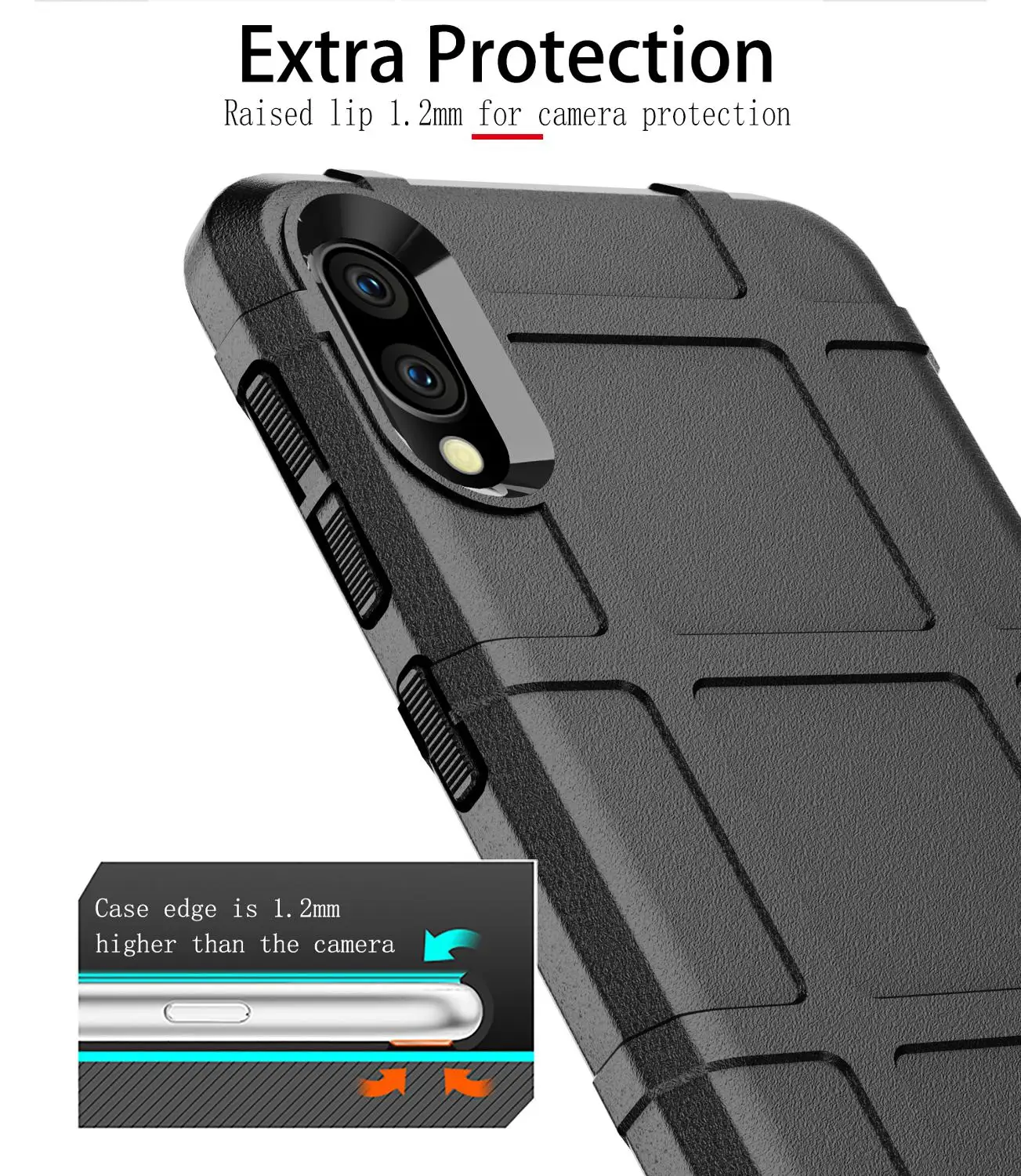 

Simple Armor Shockproof Protection Phone Case For Samsung Galaxy M10S M10 A10 A70 A70S A50 A50S A30S A30 A20 A80 A90 A71 Cover