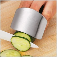 stainless steel finger guard finger hand cut hand protector knife cut finger protection tools kitchen cooking knives accessories