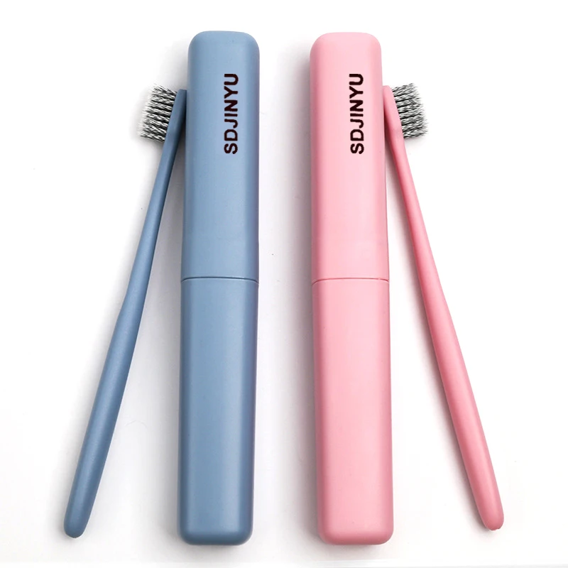 

SDJINYU 1 шт. Экологичная зубная щетка с бамбуковым углем для здоровья, для ухода за полостью рта, чистка зубов, экологичные щетки с мягкой щетин...