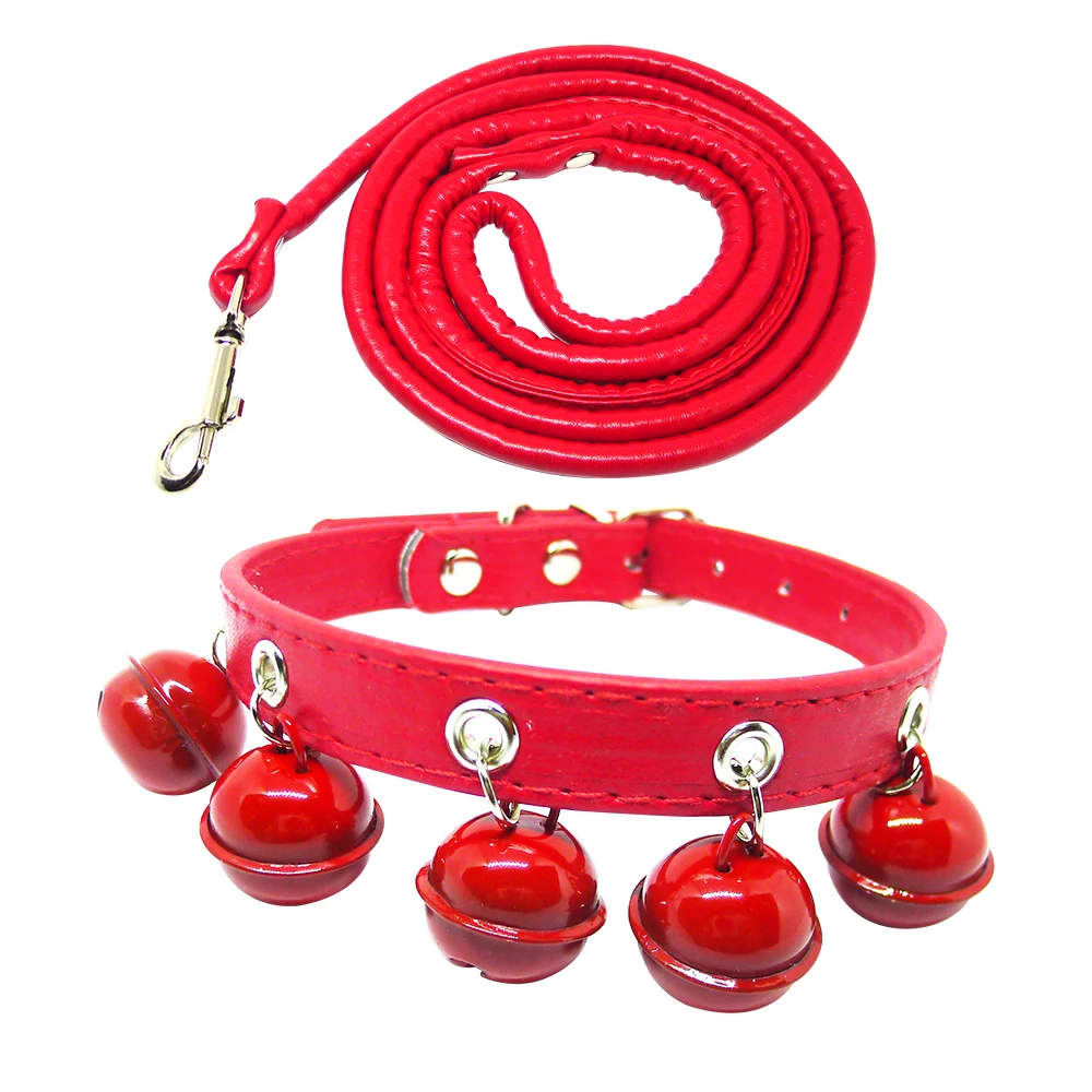 Базовые ошейники и поводки для питомцев из искусственной кожи набор с 5