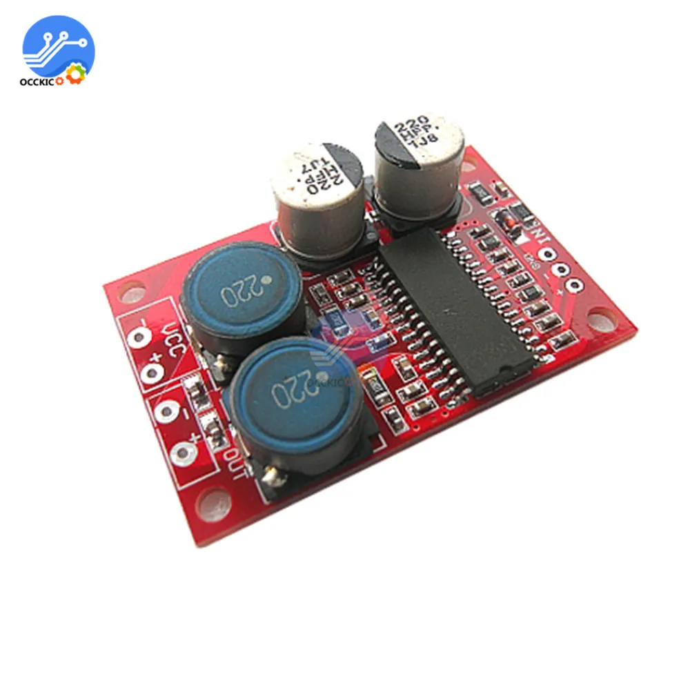 Плата усилителя TDA8932 цифровой звуковой динамик модуль платы 30 Вт amp 12/24 в аудио