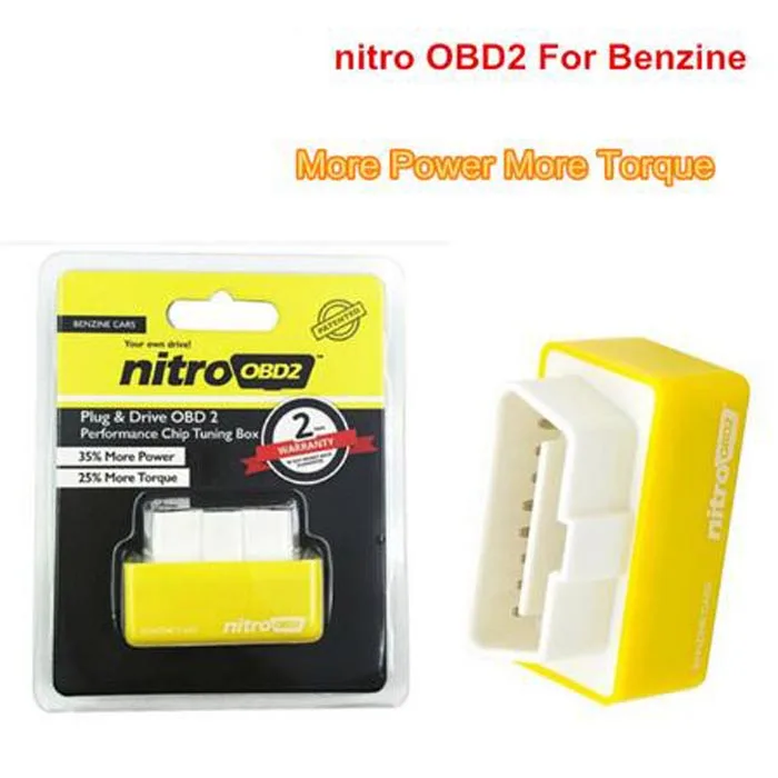 NitroOBD2 тюнинг коробка зеленый эко OBD2 Пособия по экономике чип OBD автомобиля