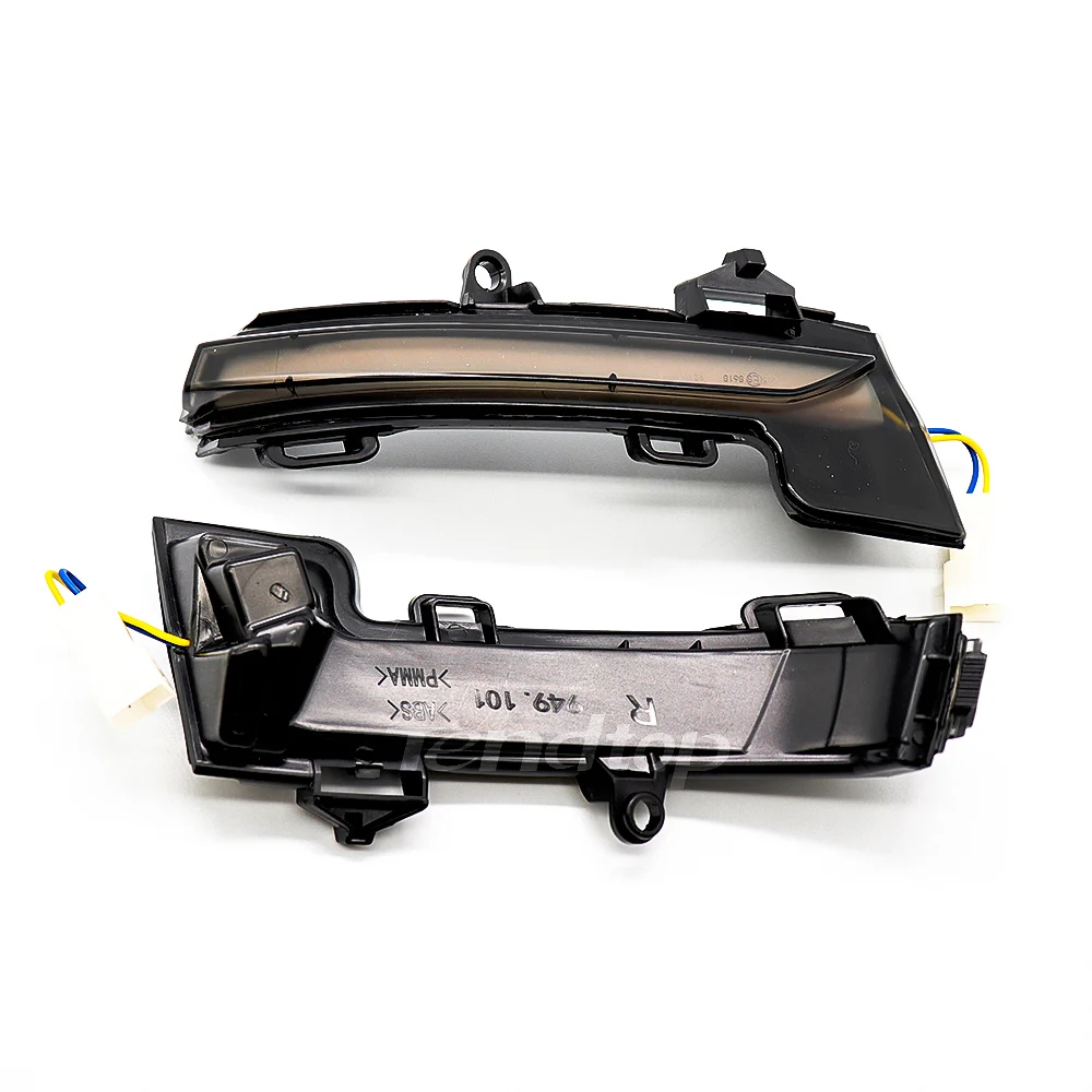 2pcs Flowing Turn Signal Light LED Side Wing Rearview Mirror Dynamic Indicator Blinker For Skoda Octavia 2009-2013 SUPERB | Автомобили и