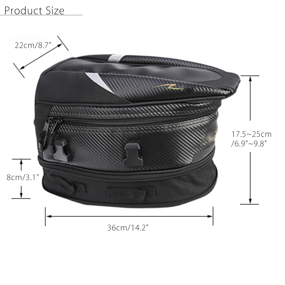 

Motorcycle Bag Waterproof Mochila Moto Motorcycle Tank Bag Motorcycle Backpack Multi-functional Tail Bag Rear Seat Bags