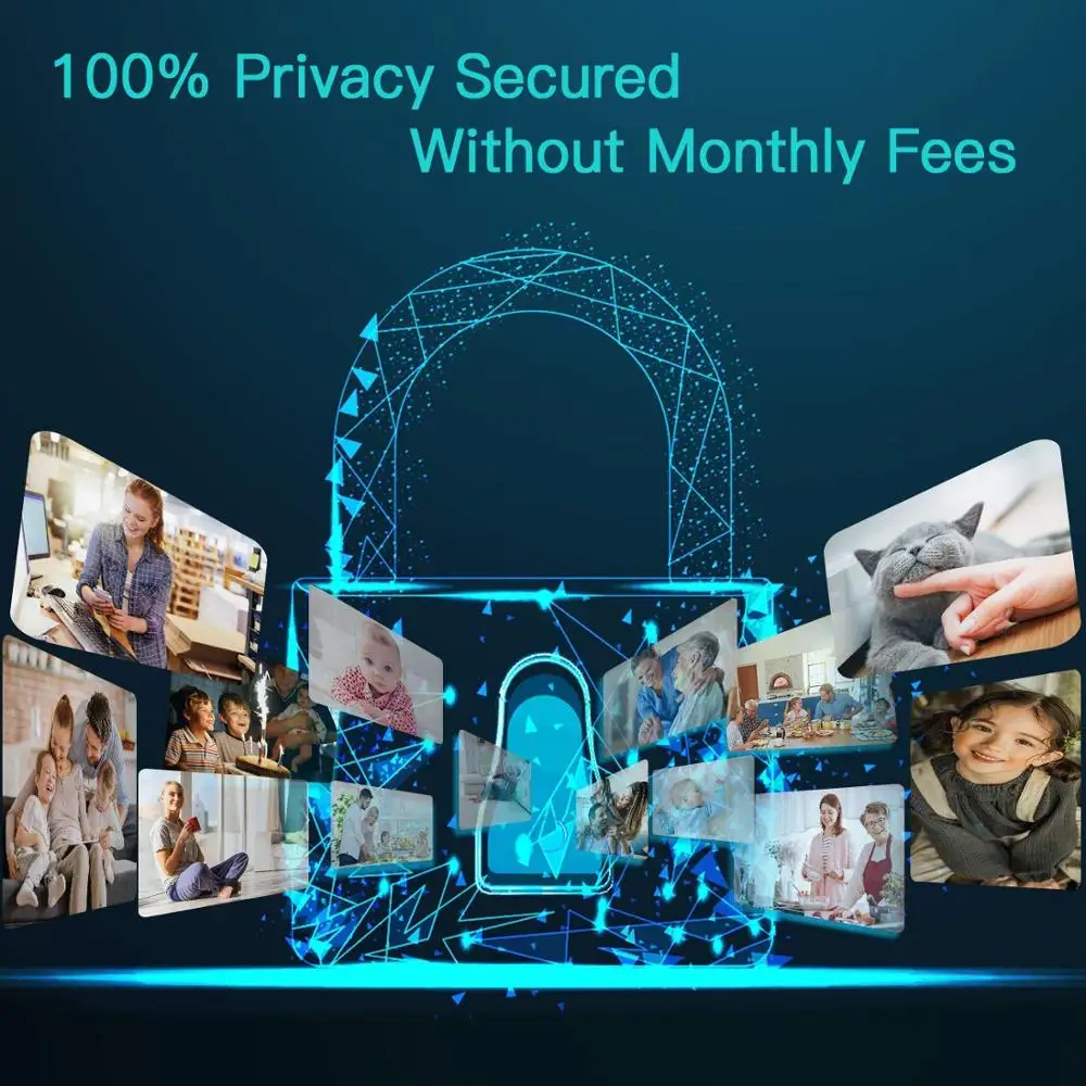 Камера видеонаблюдения SimCam AI водонепроницаемая IP54 с функцией распознавания лица