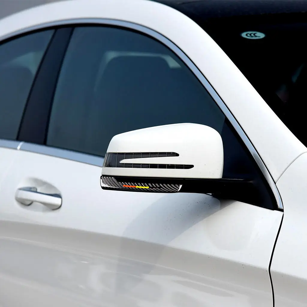 

C TYPE Carbon Fiber Car inner Decoration Stickers Trim For Benz W204 W212 A/B/C/E-Class