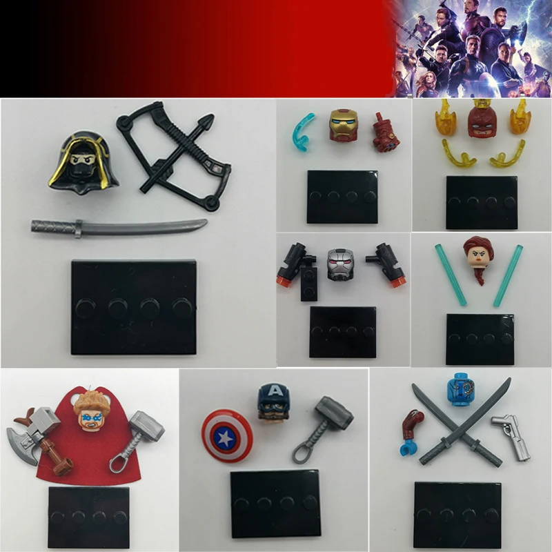 Мини фигурки Марвел Мститель действие строительные блоки Super hero Тор соколиный