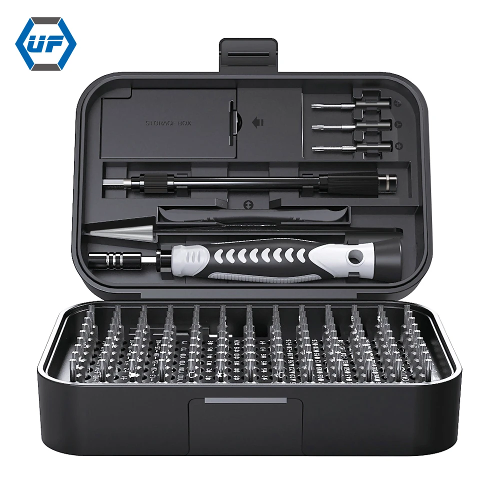 

130 In 1 Screwdriver Repair Tool Set Screwdriver Bits Set Magnetic Electronics Tool Set