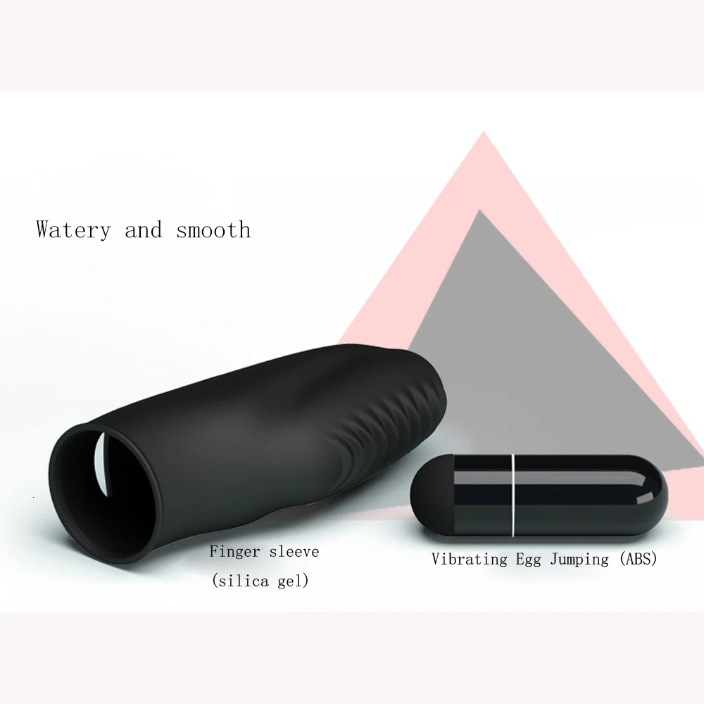 Finger Sleeve Vibrator Female Clitoris Massage Clit Stimulate G Spot Sex Toys For Couple Erotic Woman Masturbator Adult Products | Красота и