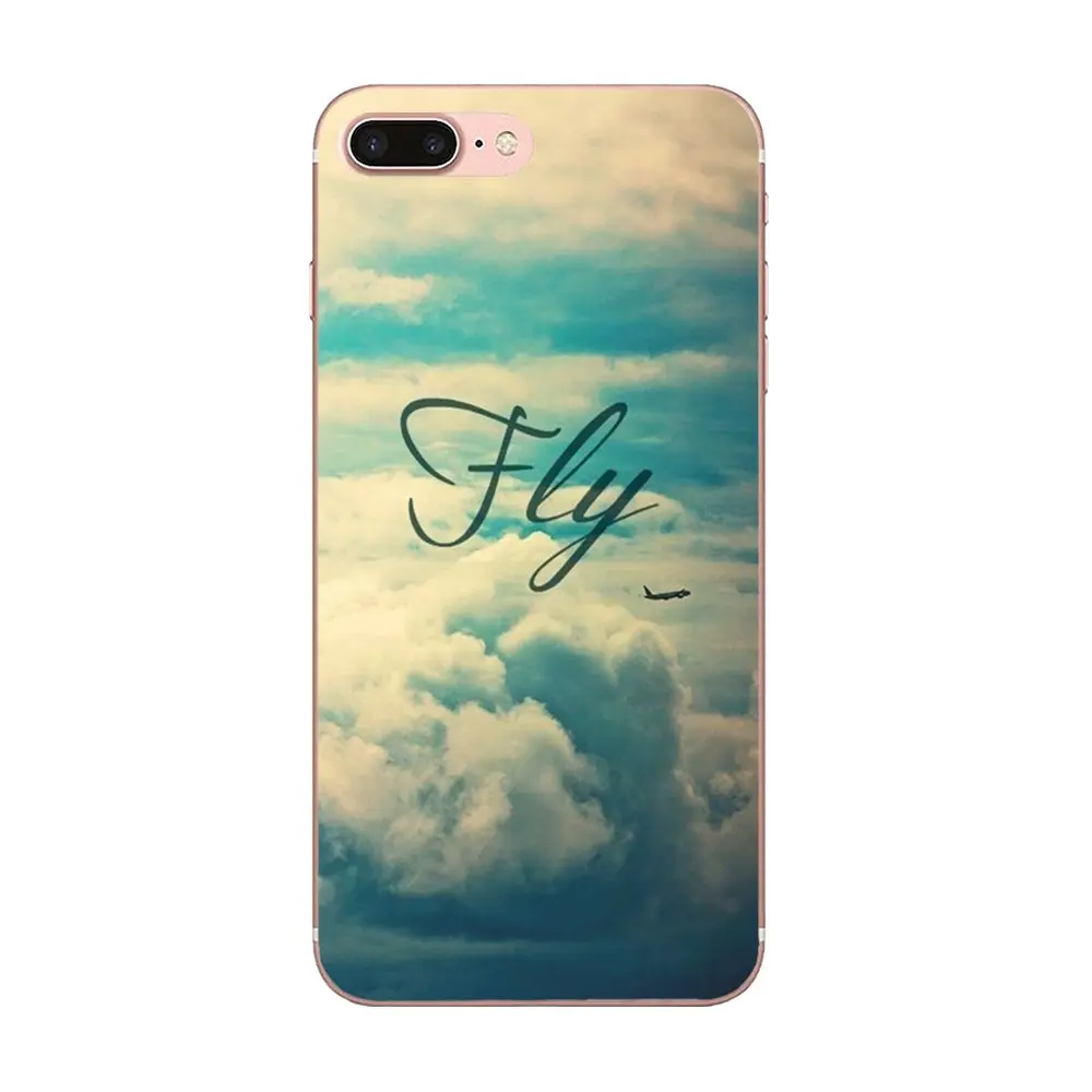 Самолет самолет Летающий путешествие облако прекрасный для Samsung Galaxy Note 5 8 9 S3 S4 S5 S6