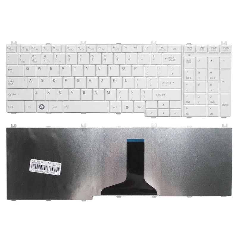 Клавиатура для ноутбука Toshiba C660 C650D 655 L750 755 760 770 775 660 675 655 670 Тетрадь заменить US клавиатура