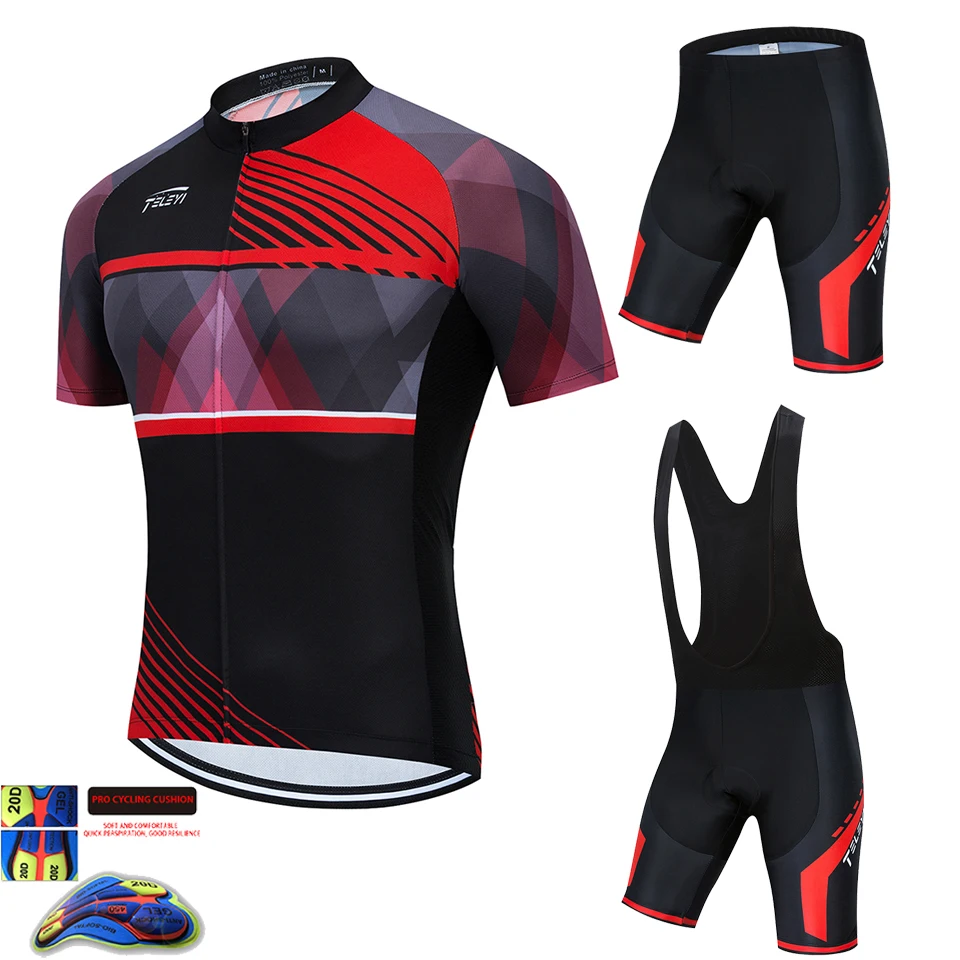 2020 Pro TELEYI командная одежда для велоспорта Мужская шоссейного велосипеда гонок