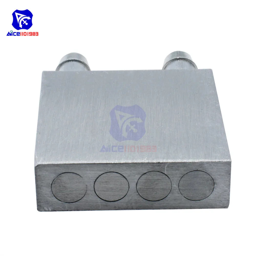 Алюминиевый Водяной кулер 40 х40 х1 2 мм для ЦП | Электронные компоненты и