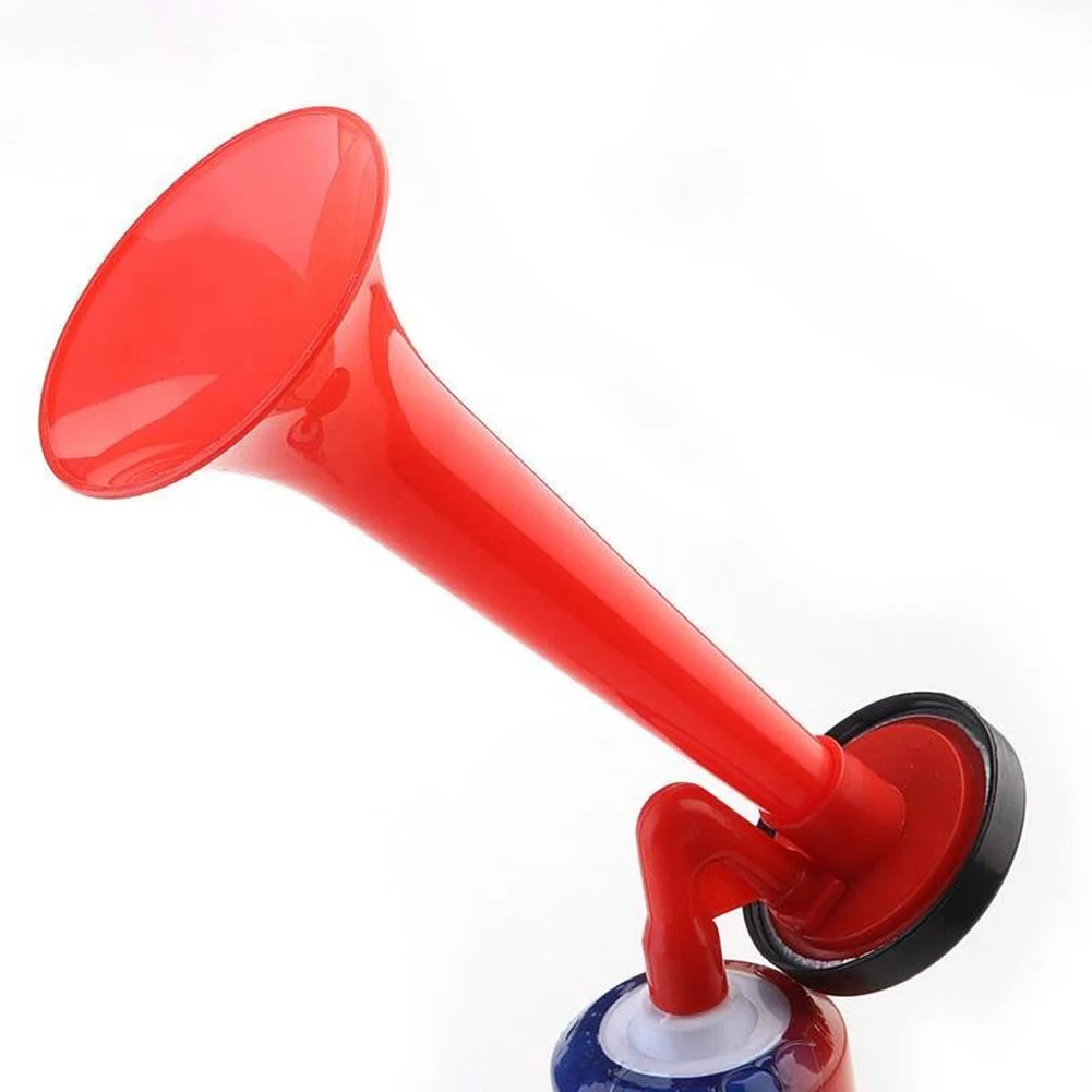 

Handheld Push Air Pump Loud Horn Cheerleading Party Football Sports Events Loud Speaker Cheering Squad Trumpet Kids Toy Pump