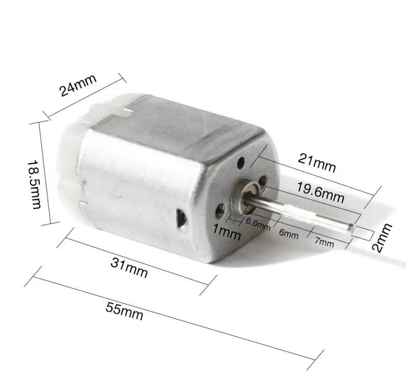 FC280 FC-280SC 280 20 мм 12 в автомобильный миниатюрный dc локомотив дверной замок багажник зеркало заднего вида мотор Высокоскоростной мотор - Название цвета: B