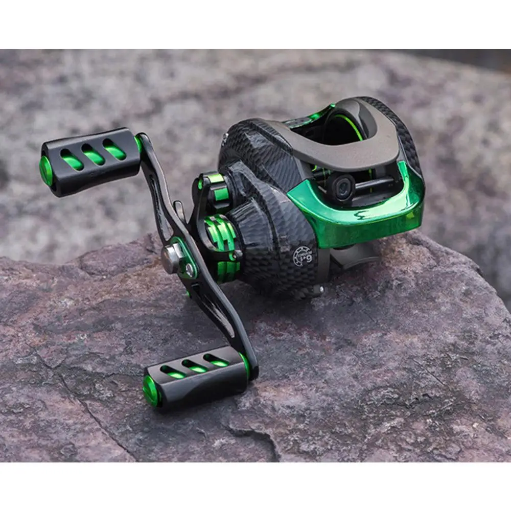 Профессиональная Низкопрофильная катушка с двойным тормозом передаточное число