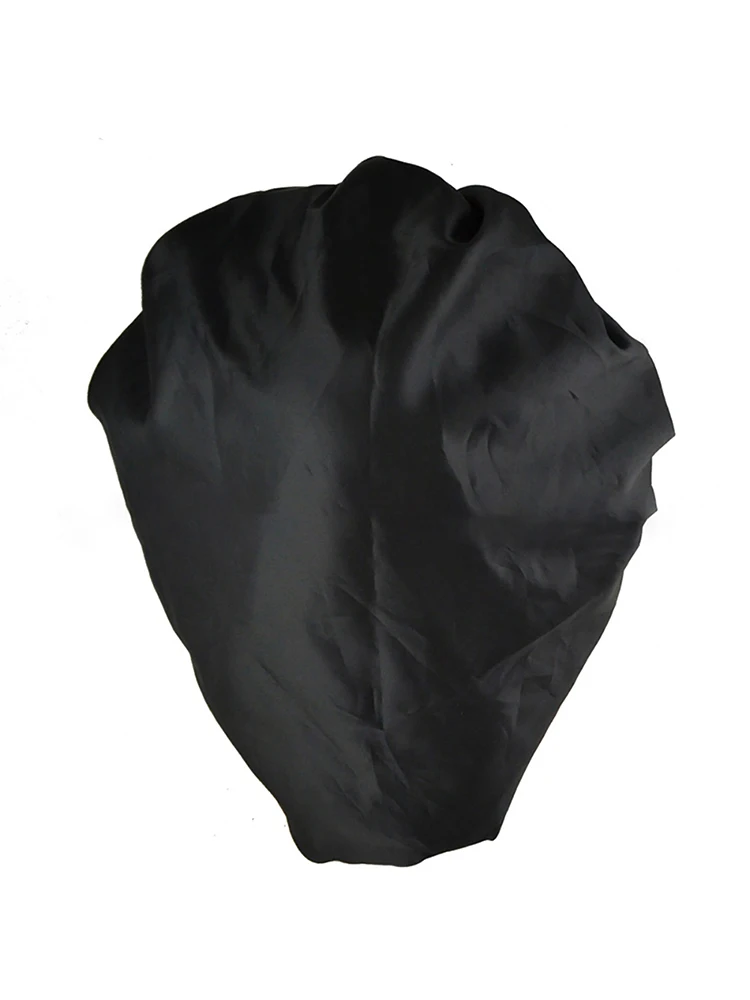

Sleep Cap Beauty Salon Cap Satin Bonnet Cap Head Cover Curly Hair Hat Black Sleep Night Cap Head Cover Bonnet Hat Suppleis