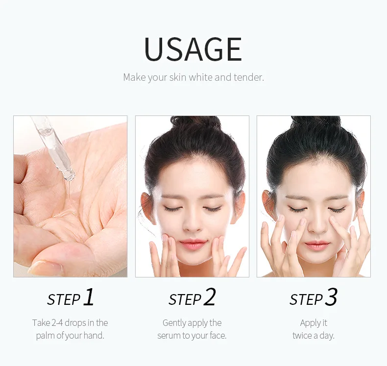 

12/17ml Face Serum Sodium Hyaluronate Serum For Face Anti Aging Whitening Moisturizing Shrink Pores Face Skin Care Beauty TSLM1
