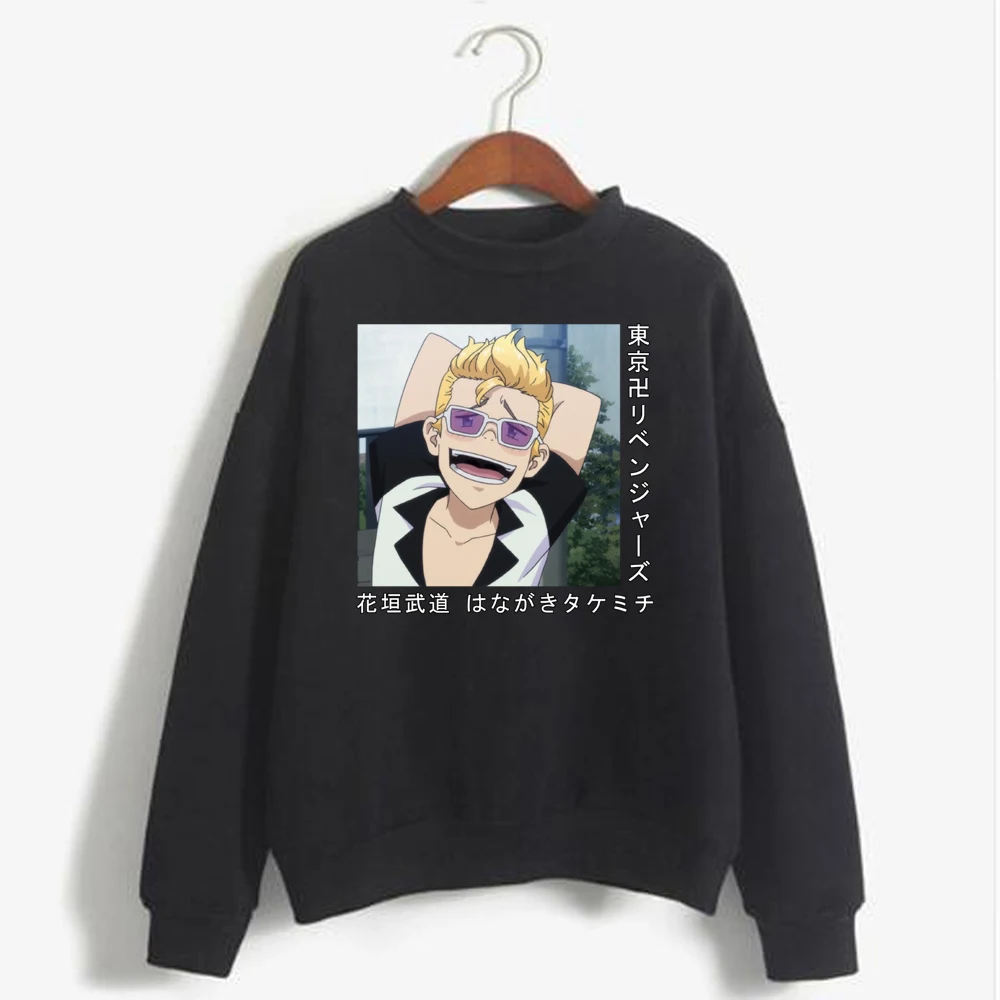 

Sweatshirt Tokyo Revengers Printed Hooded Fashion Pullovers Unisex Loog Sleeve Autumn Winter