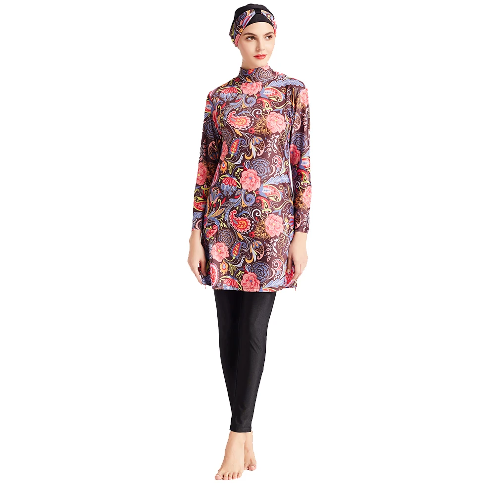 3 шт. мусульманские купальники с длинным рукавом |