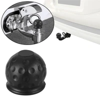 universal 50mm tow bar ball cover cap ball hood for trailer protect car accessories repair tool rubber acid alkali resistance