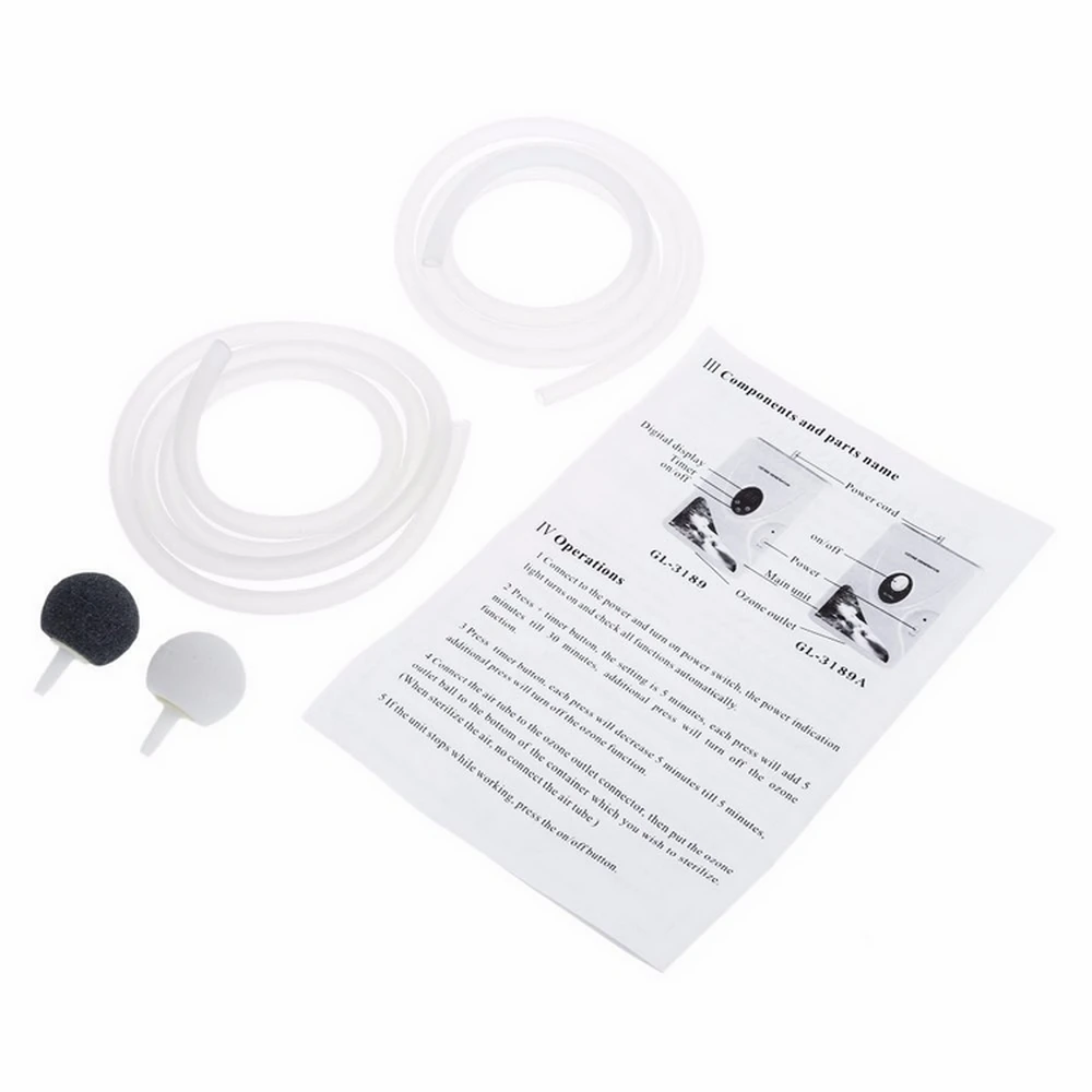 

Ozone Generator Sterilizer Disinfection Machine Air Cleaner Remove Formaldehyde Smoke Dust Purification Home Room Deodorize