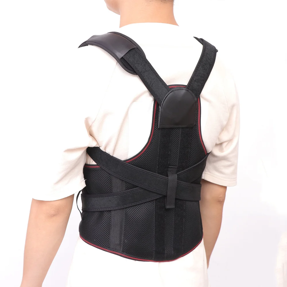 

Straightener Posture Corrector Body Wellness Posture Corrector Under Clothes-Spine Alignment for Men and Size (Black