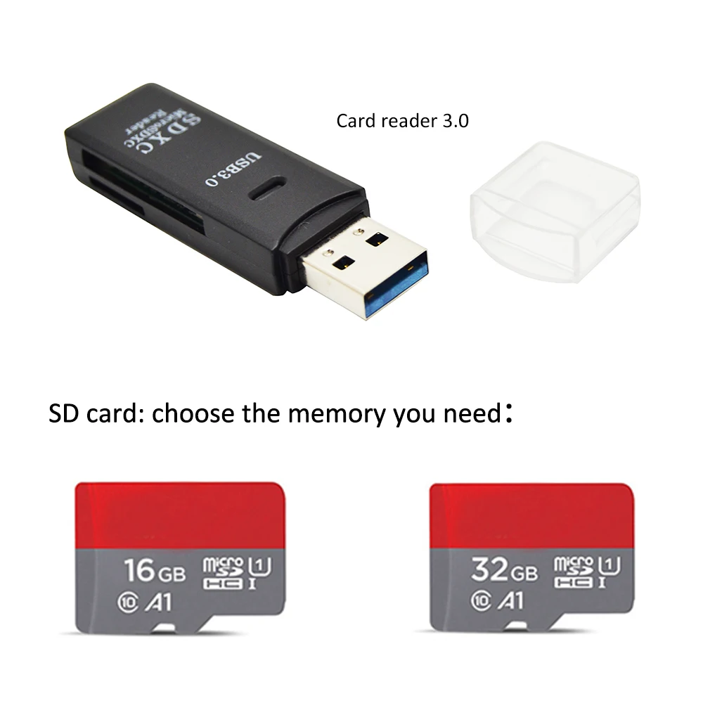 Raspberry Pi 4 B 2GB/4GB комплект 3 вида чехол + адаптер питания ЕС линия переключения 16GB / 32GB