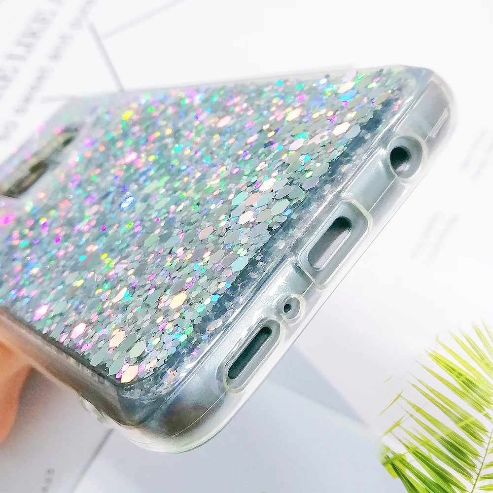 Роскошный тонкий мягкий чехол LAPOPNUT для Samsung Galaxy S20 Ultra S9 S8 Plus S7 S6 S10 S10e Блестящий